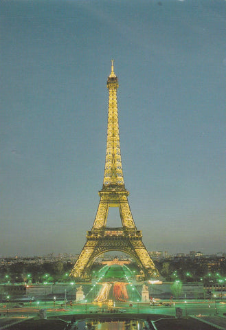 POSTAL B9325: PARIS: TORRE EIFFEL