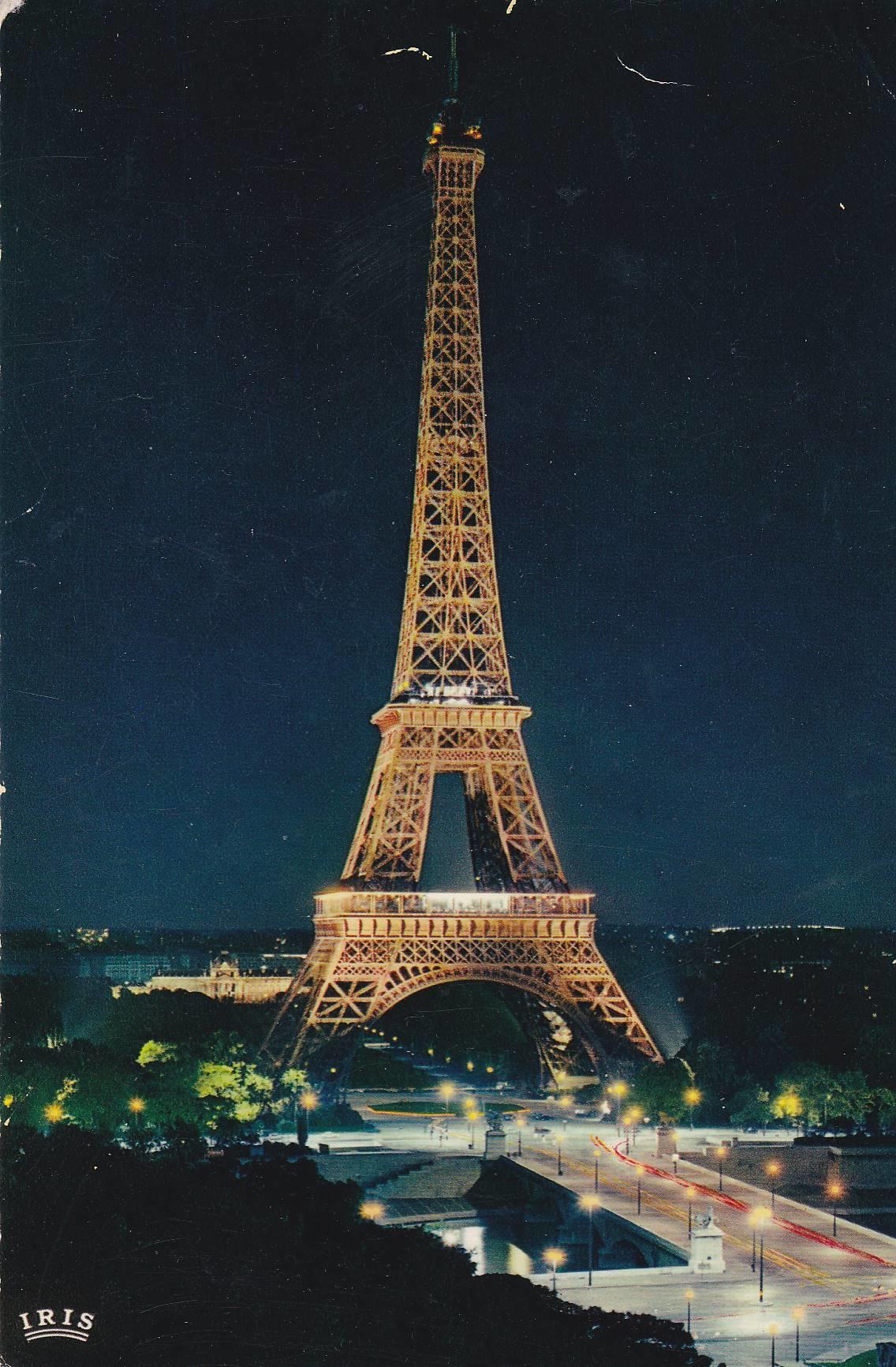 POSTAL B9326: PARIS: TORRE EIFFEL