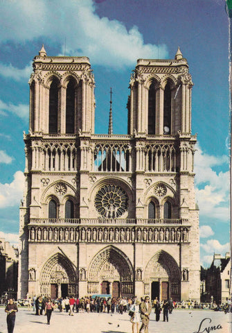 POSTAL B9327: PARIS: NOTRE DAME