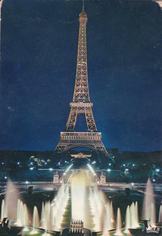 POSTAL B9328: PARIS: LA TORRE EIFFEL