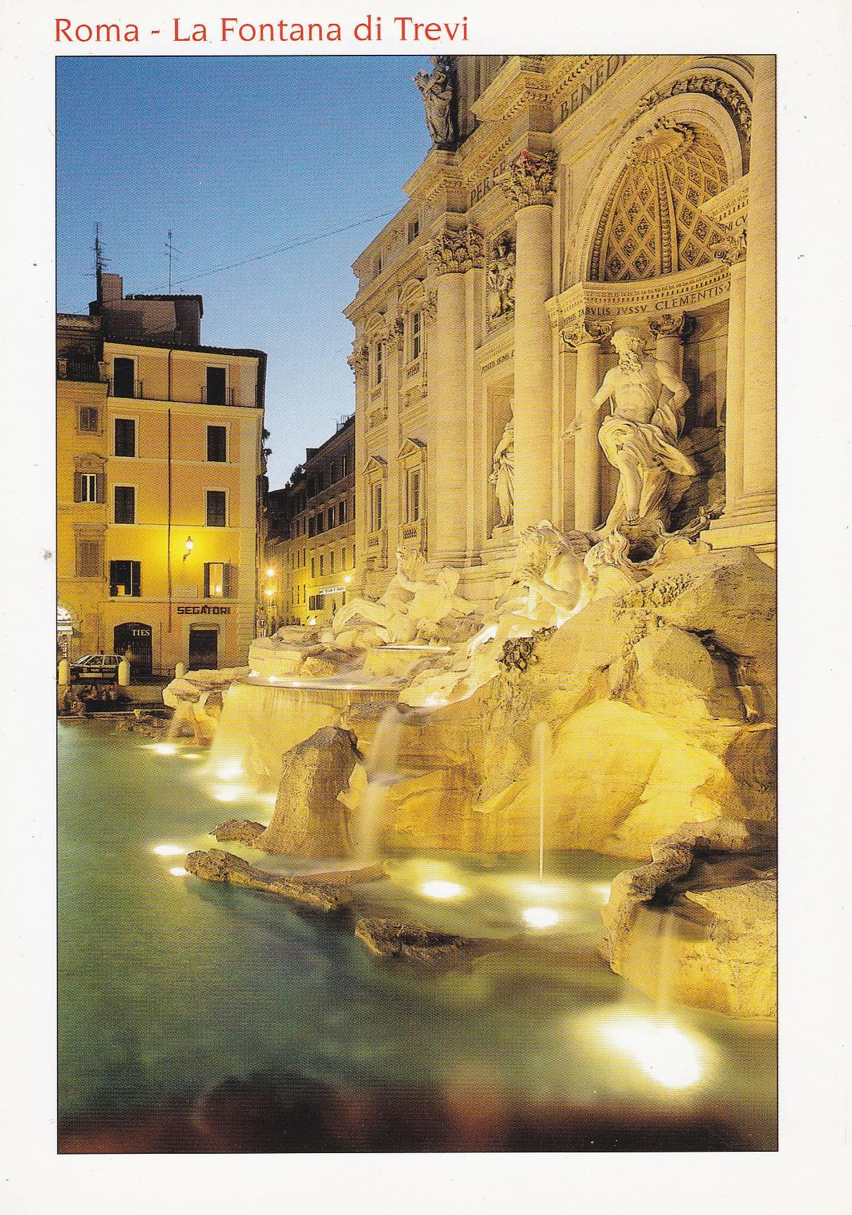 POSTAL B9340: ROMA: FONTANA DI TREVI