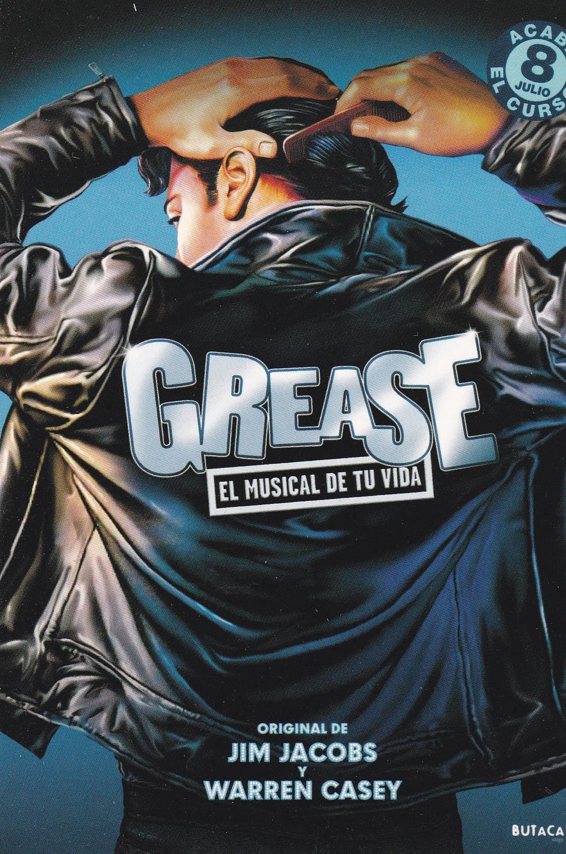 POSTAL B9344: GREASE: EL MUSICAL