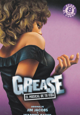 POSTAL B9345: GREASE: EL MUSICAL