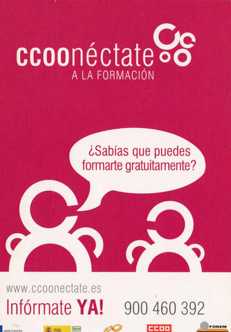 POSTAL B9348: CCOONECTATE. CAMPAÑA INFORMATIVA INTERNET