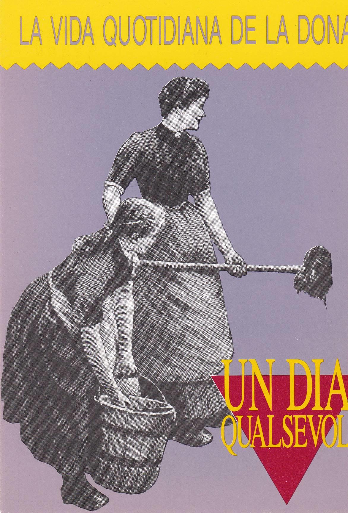 POSTAL B9356: LA VIDA QUOTIDIANA DE LA DONA