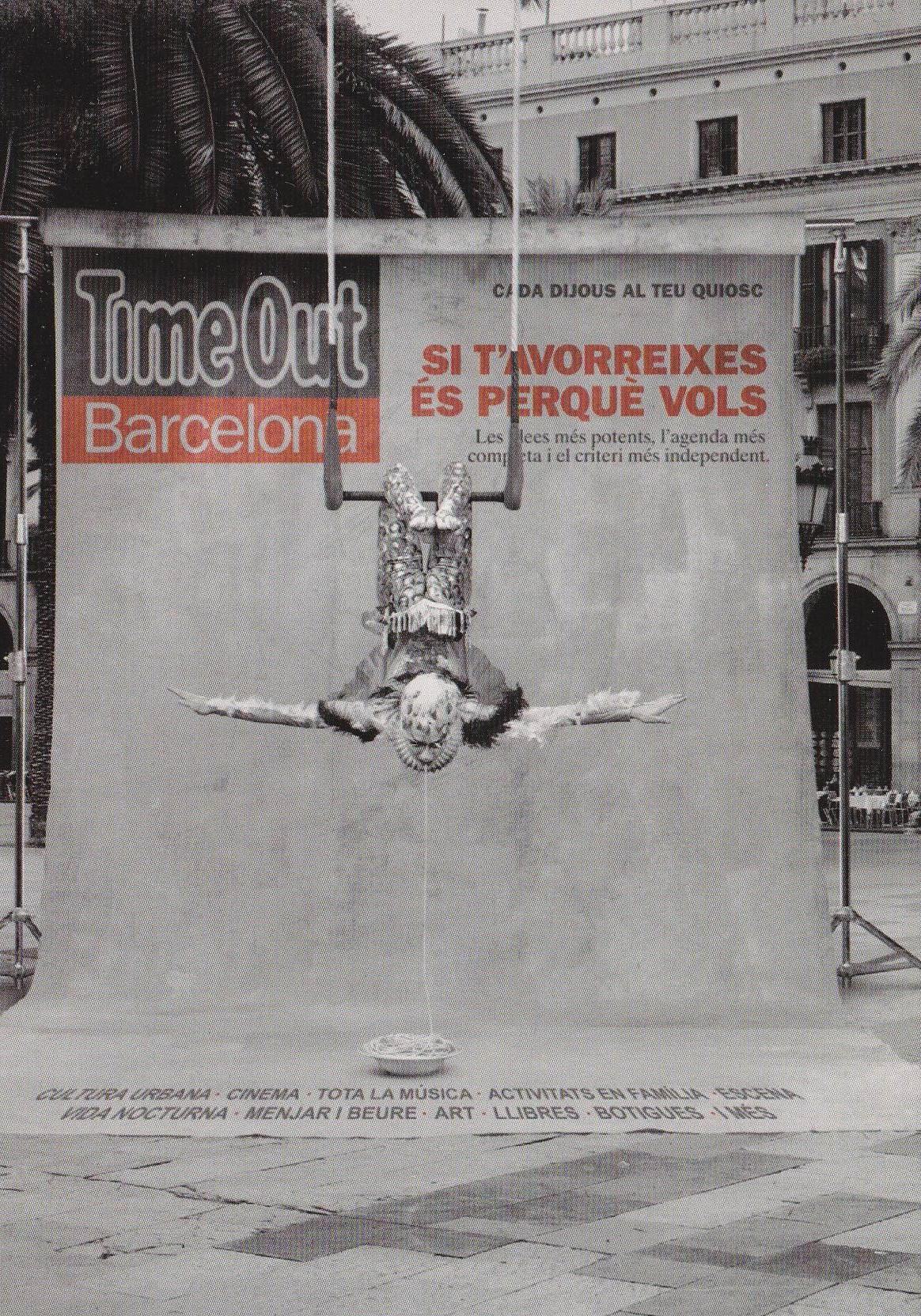 POSTAL B9366: TIME OUT: OCIO Y CULTURA CATALUÑA