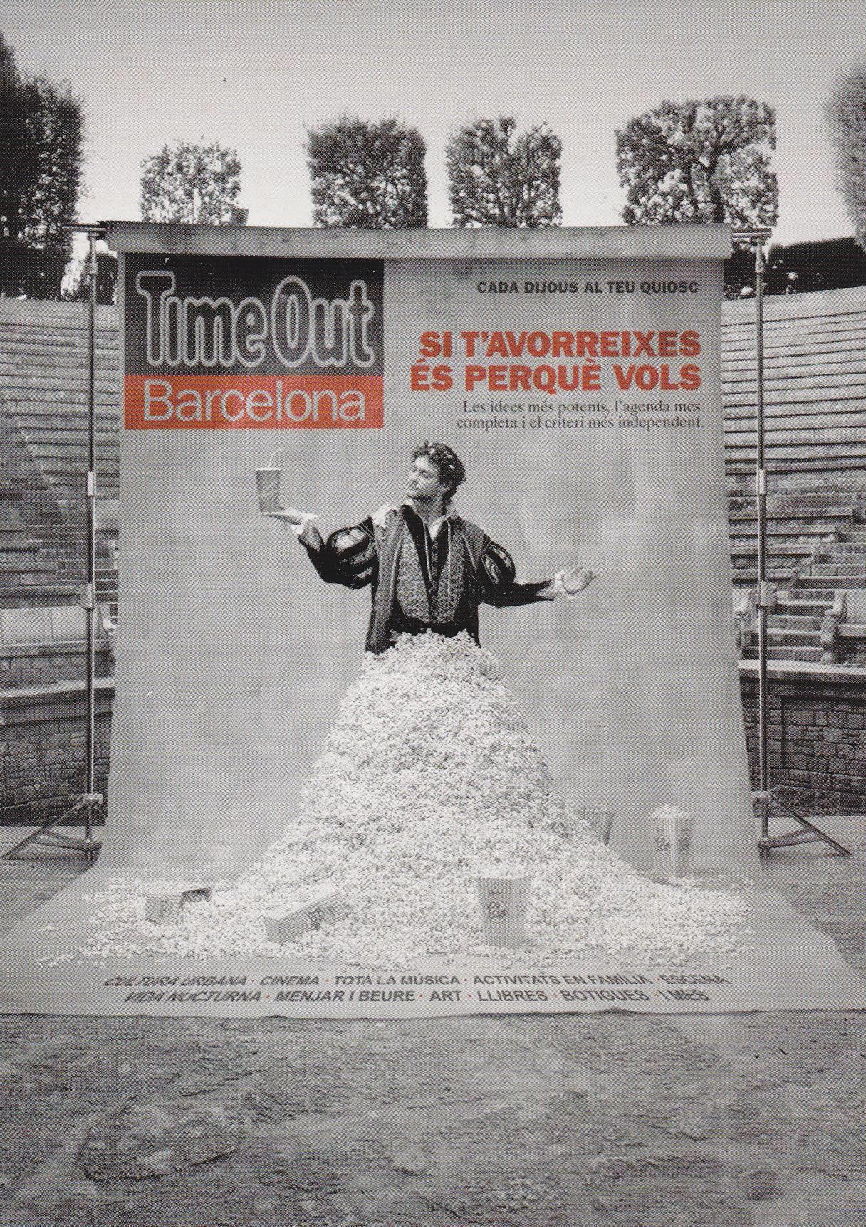 POSTAL B9367: TIME OUT: OCIO Y CULTURA CATALUÑA