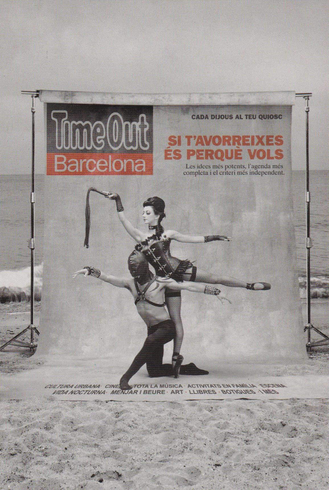 POSTAL B9368: TIME OUT: OCIO Y CULTURA CATALUÑA