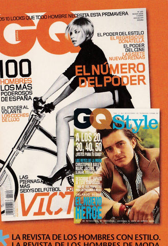 POSTAL B9375: GQ MAGAZINE