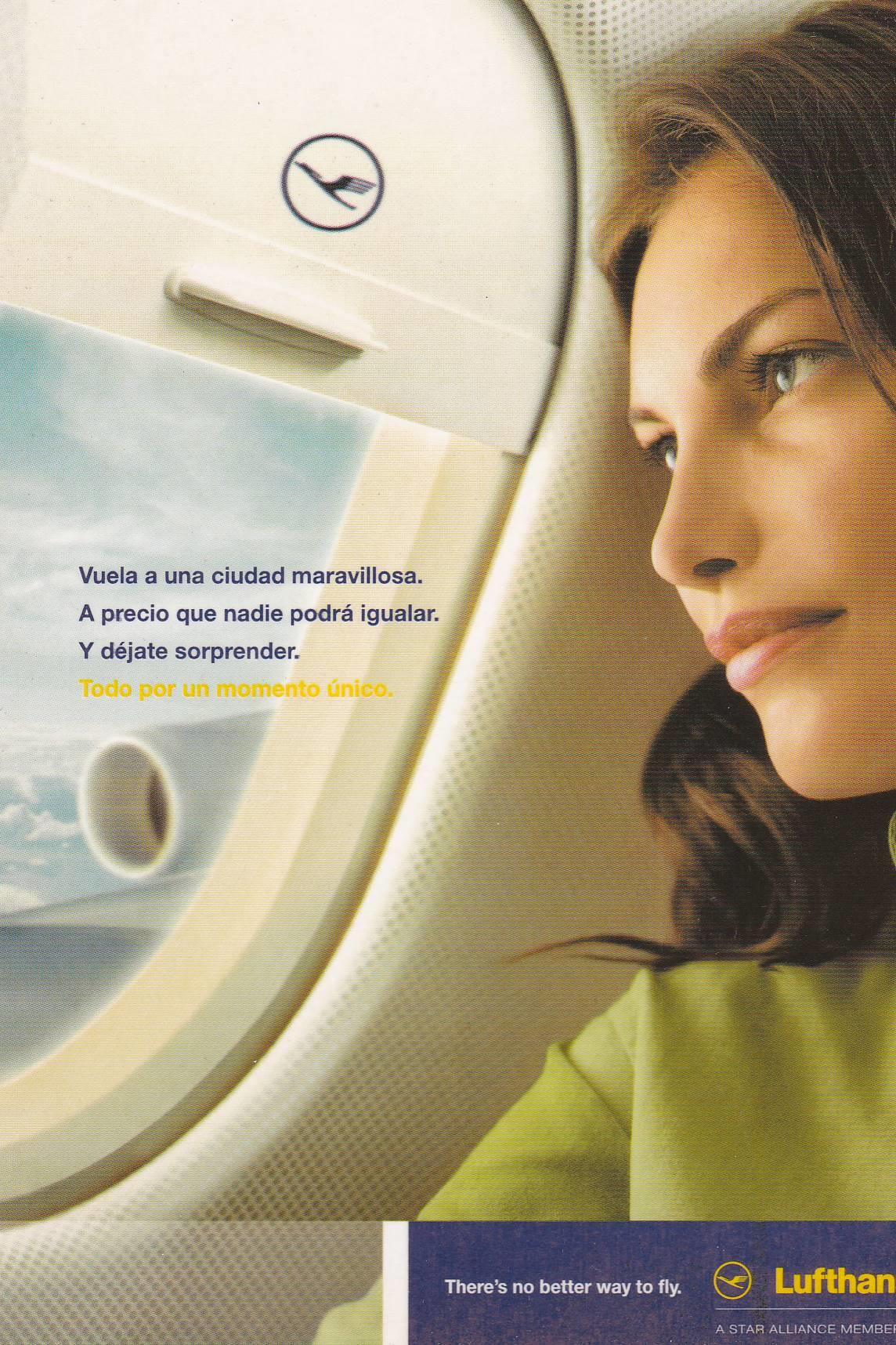 POSTAL B9377: LUFTHANSA: COMPAÑIA AEREA