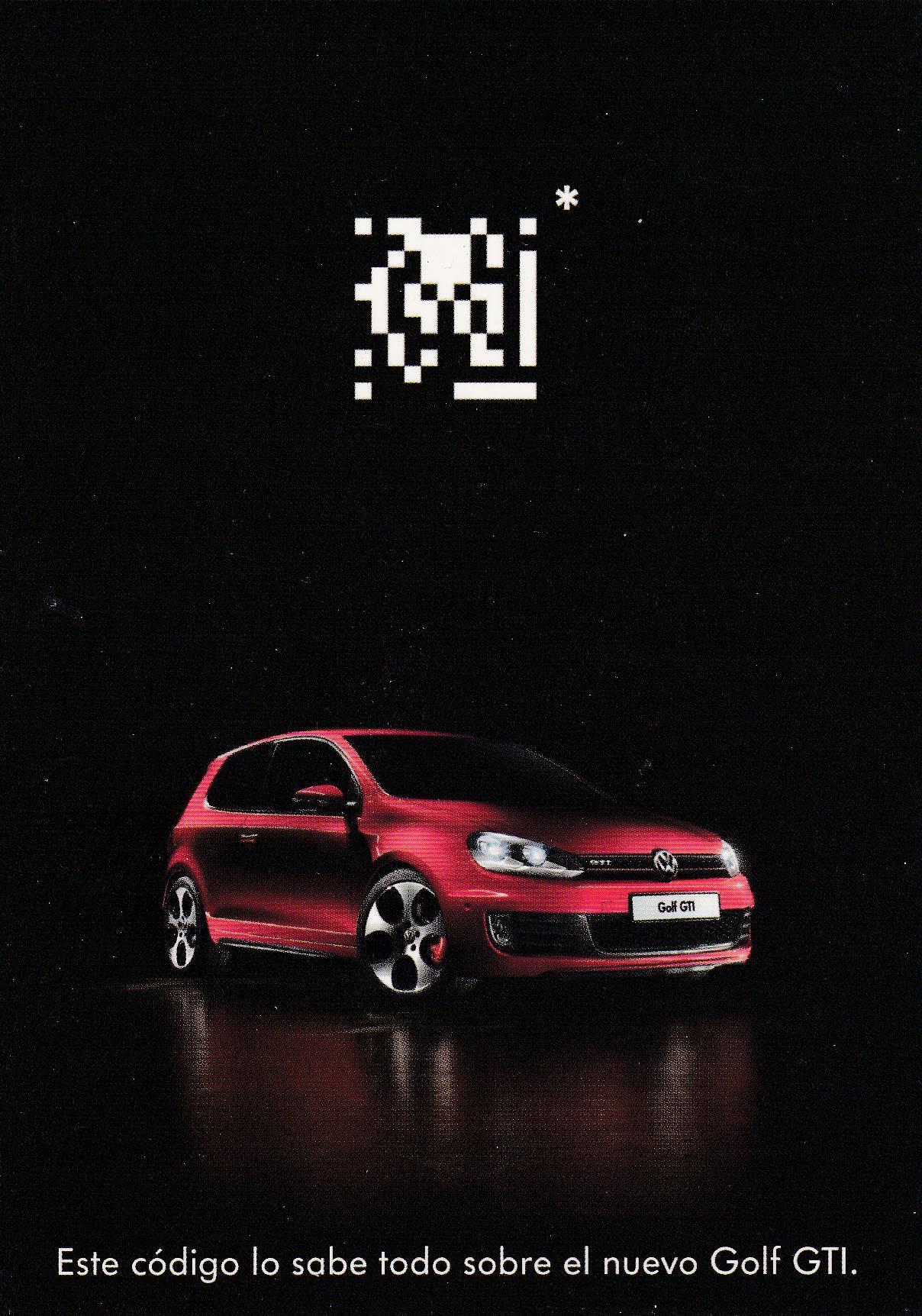 POSTAL B9382: GOLF GTI. BMW