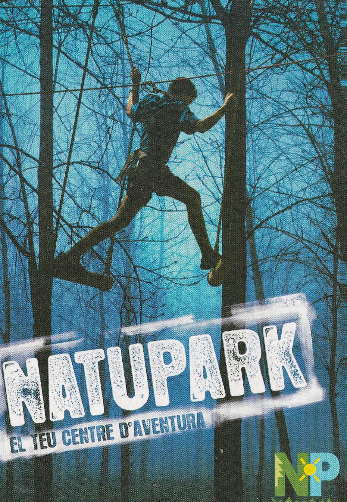 POSTAL B9393: NATUPARK: VIVE LA AVENTURA