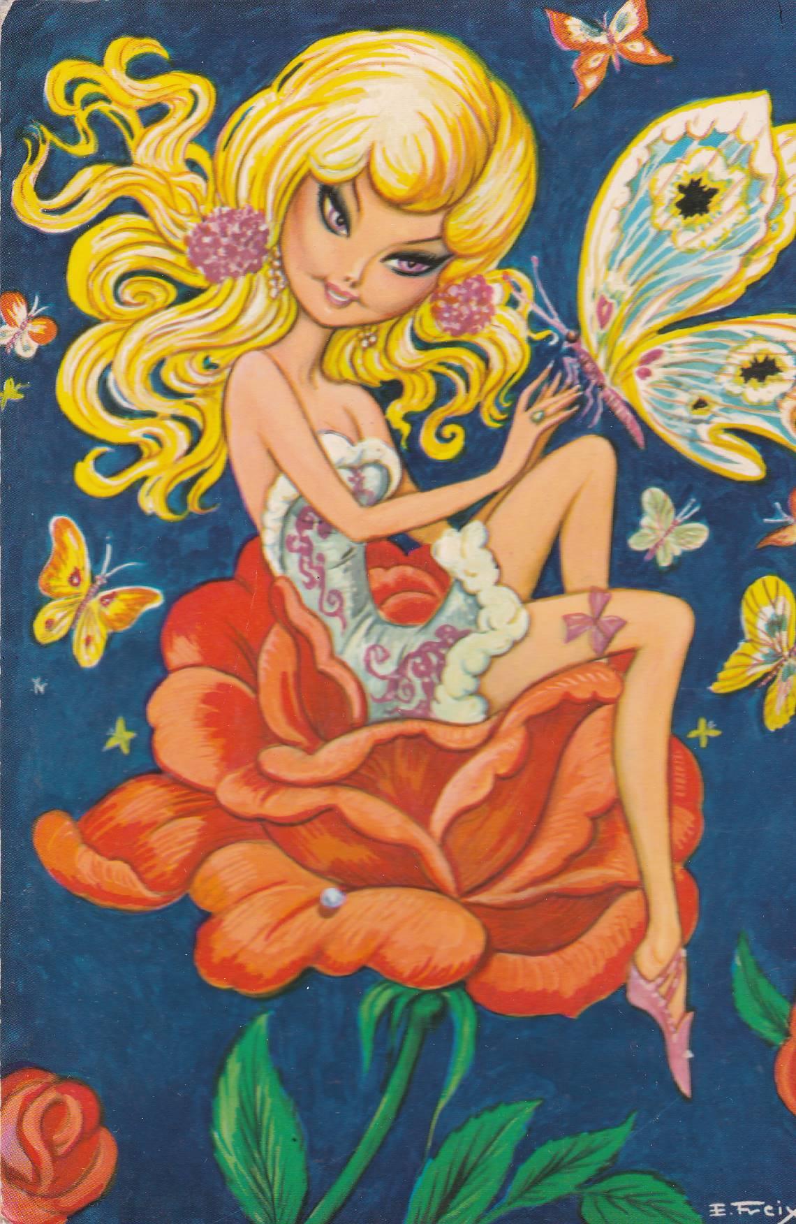 POSTAL B9401: LLORET DE MAR: COLECCION DE NIMFAS