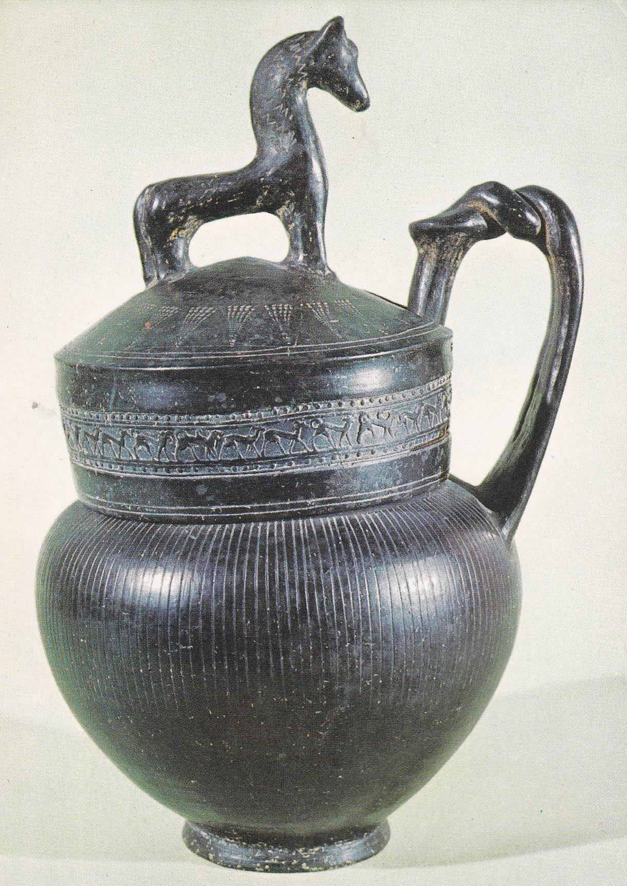 POSTAL B9412: FLORENCIA: VASO DE CERAMICA. ARTE ROMANO