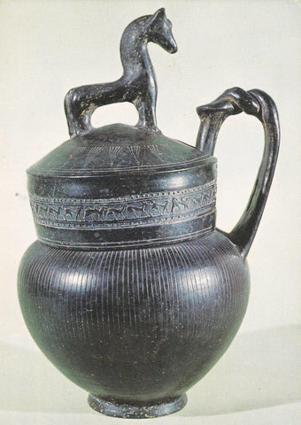 POSTAL B9412: FLORENCIA: VASO DE CERAMICA. ARTE ROMANO