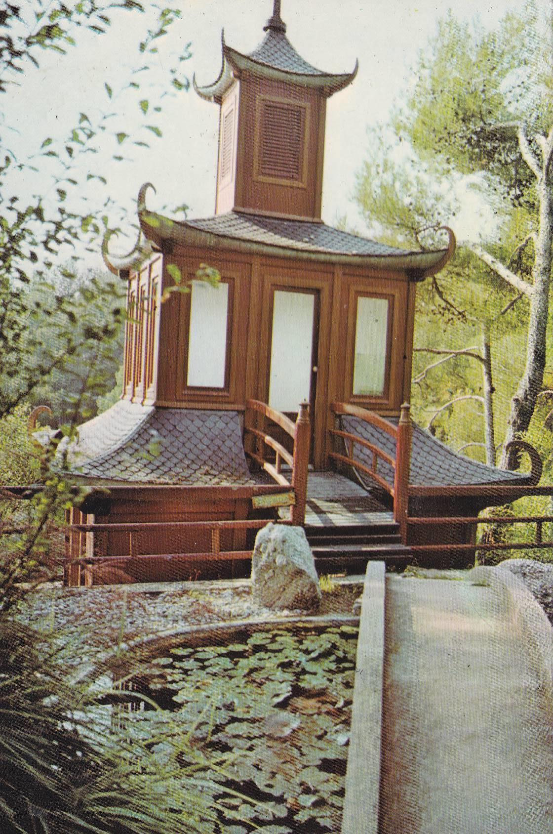 POSTAL B9414: EL PEDREGAL: PAGODA CHINA