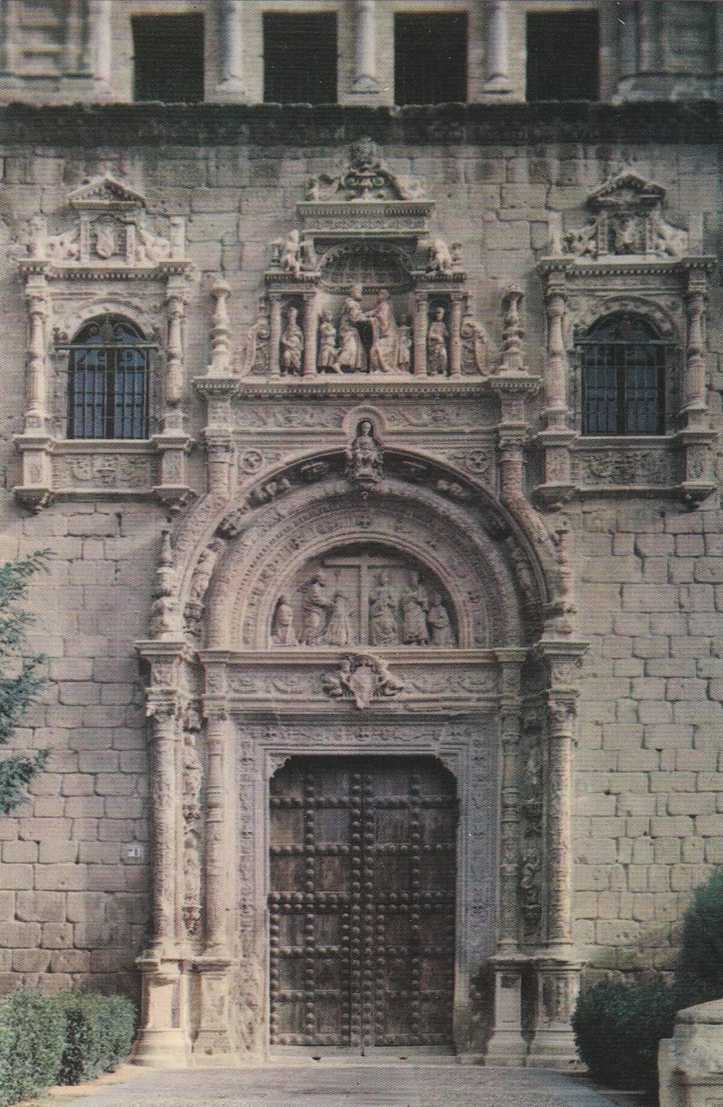 POSTAL B9420: TOLEDO: PORTADA SANTA CRUZ