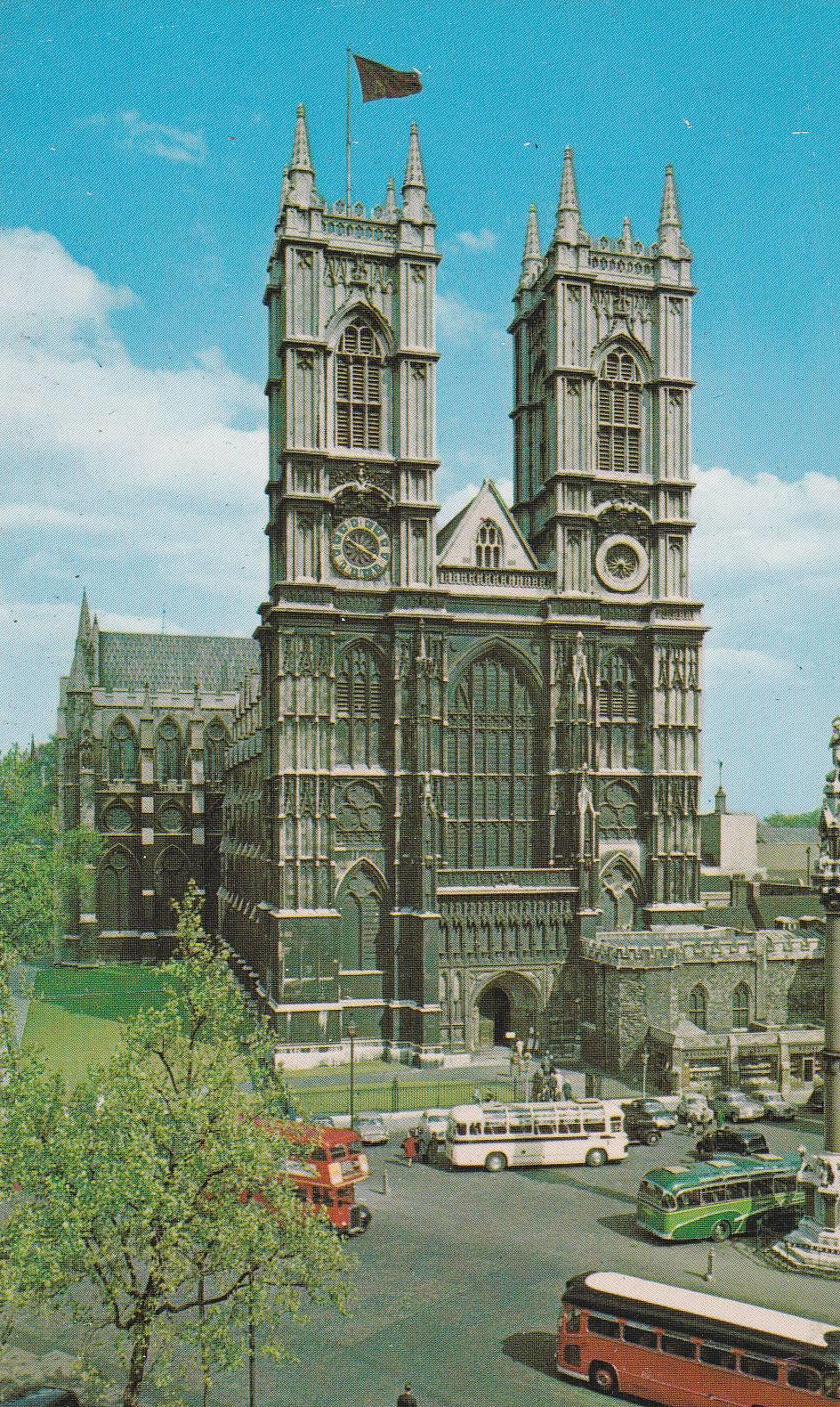 POSTAL B9421: LONDRES: ABADIA DE WESTMINSTER