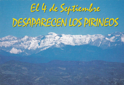 POSTAL B9424: CONGRESO DE LOS PIRINEOS