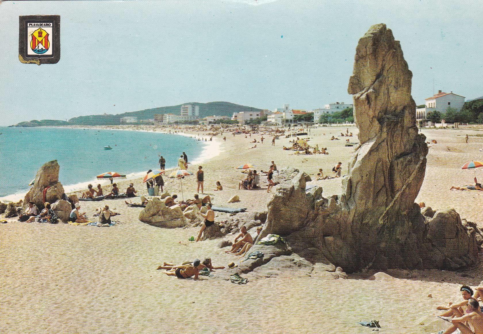 POSTAL B9436: GERONA: PLAYA DE ARO