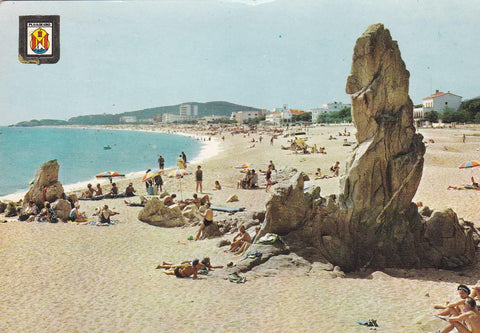 POSTAL B9436: GERONA: PLAYA DE ARO