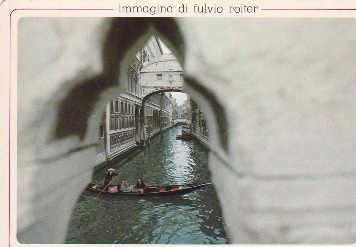 POSTAL B9442: VENECIA: PUENTE DE LOS SUSPIROS