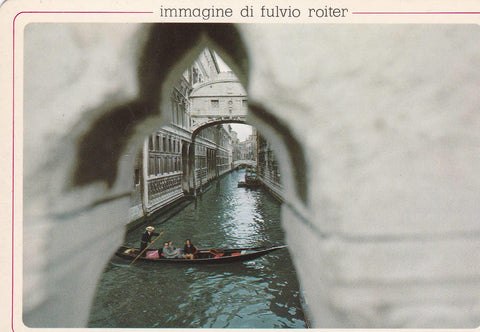 POSTAL B9442: VENECIA: PUENTE DE LOS SUSPIROS