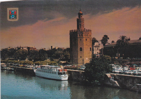 POSTAL B9451: SEVILLA: TORRE DEL ORO