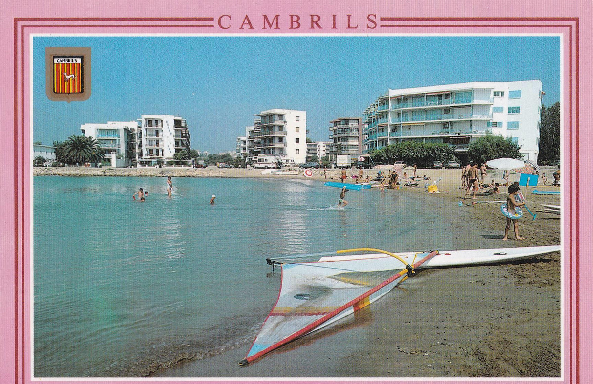 POSTAL B9456: CAMBRILS: LA PLAYA
