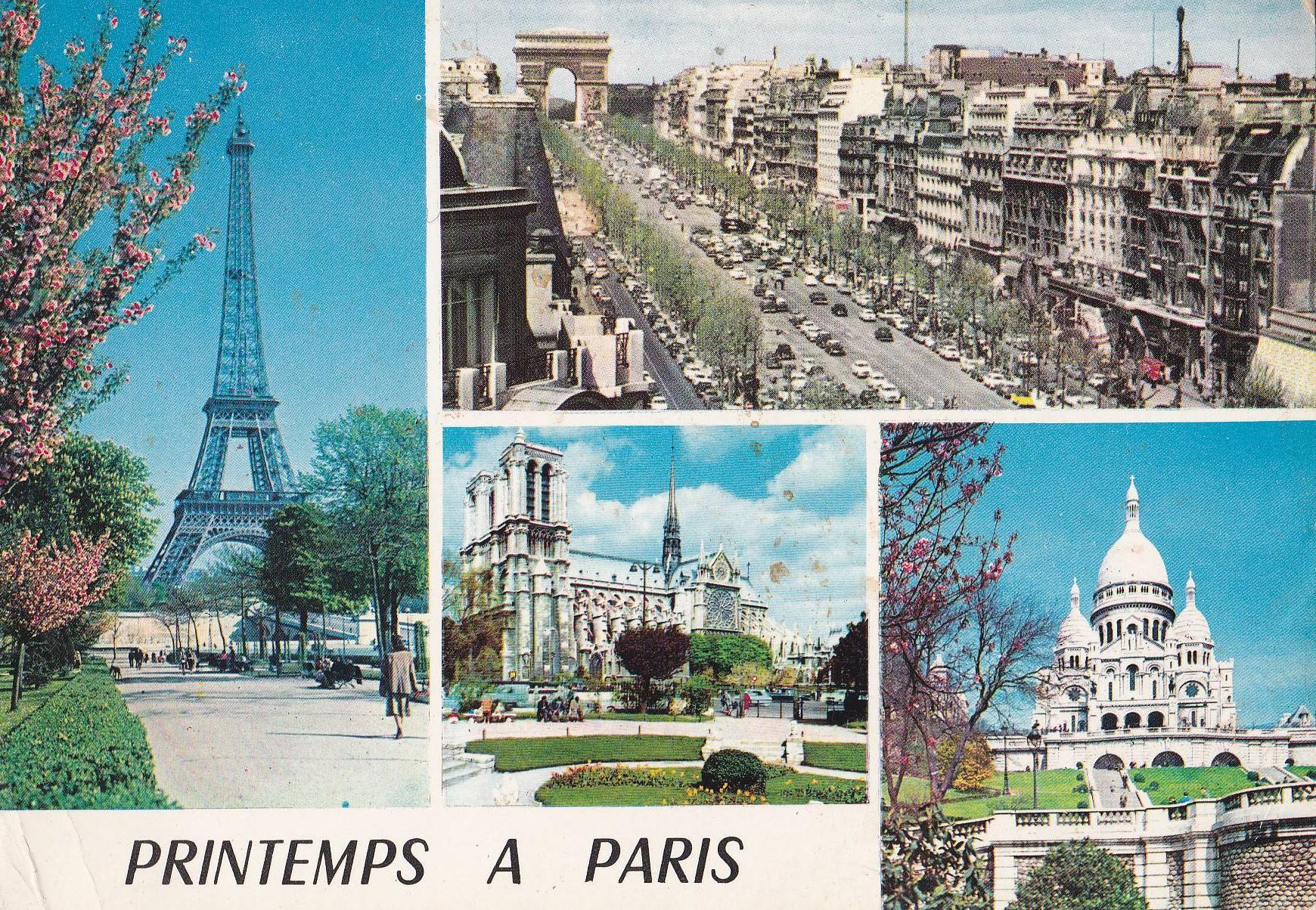 POSTAL B9461: PARIS: DIVERSOS ASPECTOS