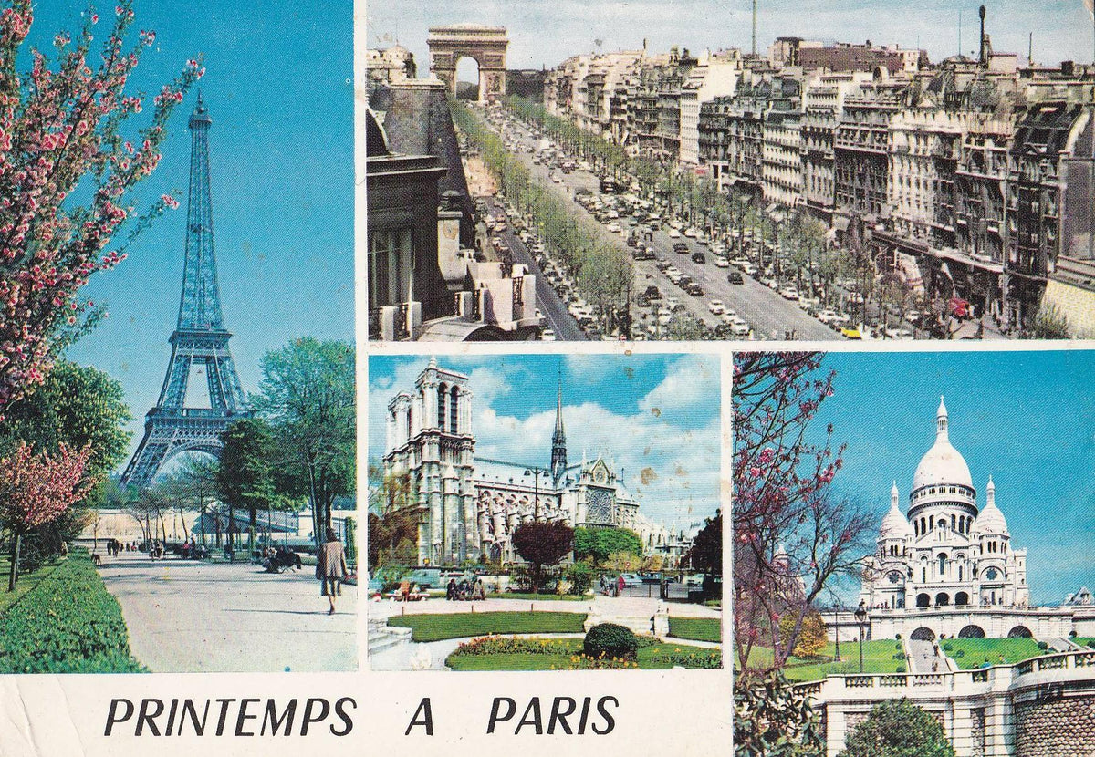 POSTAL B9461: PARIS: DIVERSOS ASPECTOS