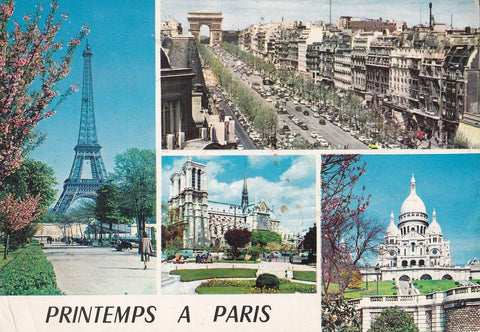 POSTAL B9461: PARIS: DIVERSOS ASPECTOS