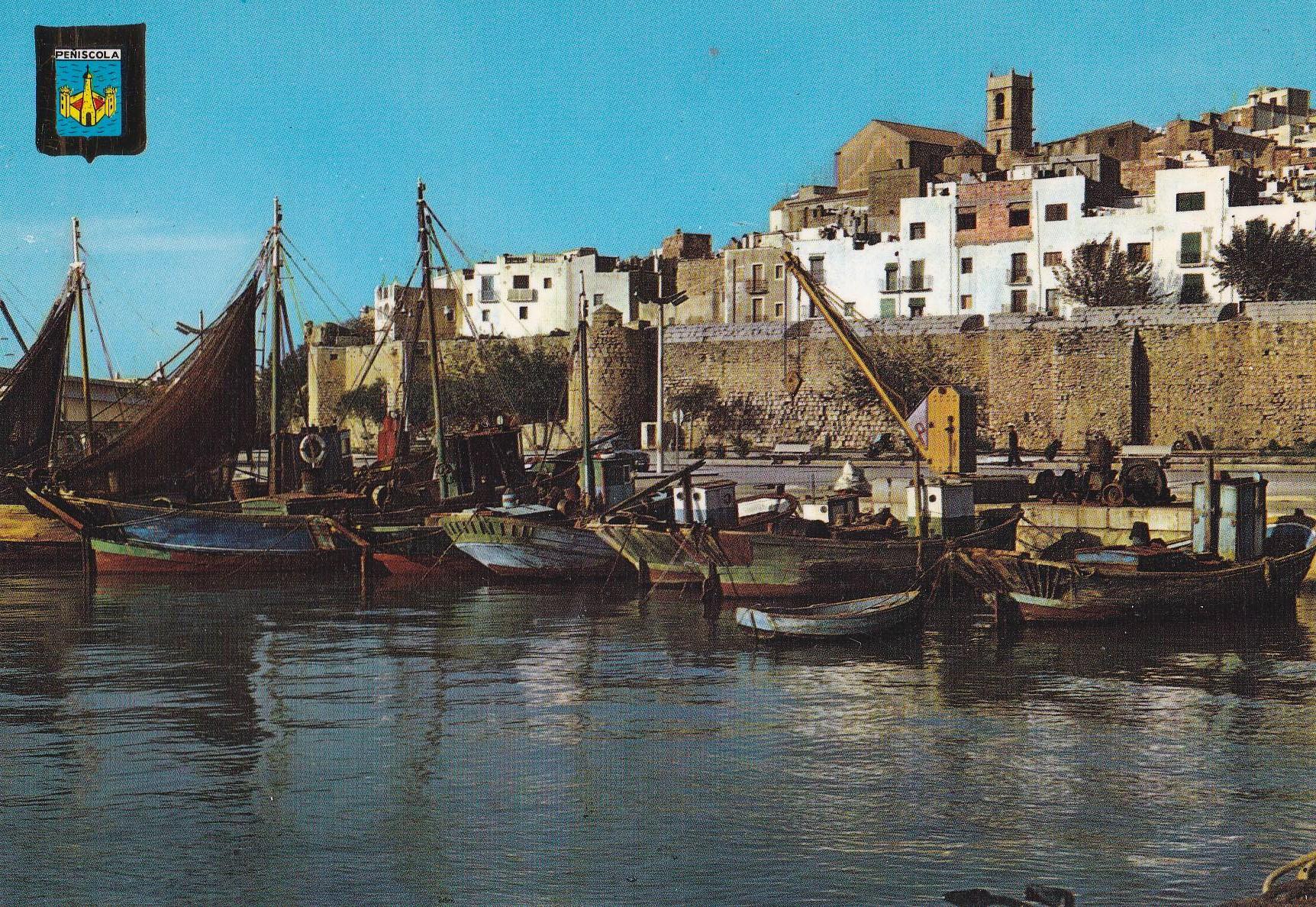 POSTAL B9464: PEÑISCOLA: PUERTO DE PESCADORES