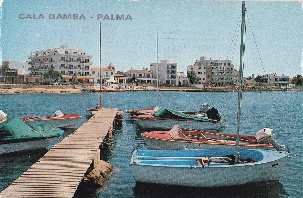 POSTAL B9486: MALLORCA: CALA GAMBA