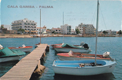 POSTAL B9486: MALLORCA: CALA GAMBA