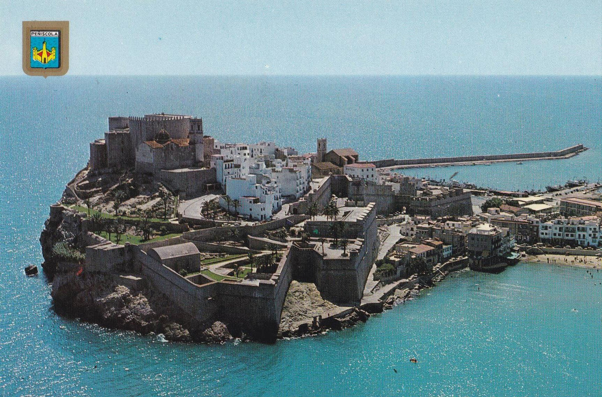 POSTAL B9489: PEÑISCOLA: VISTA AEREA