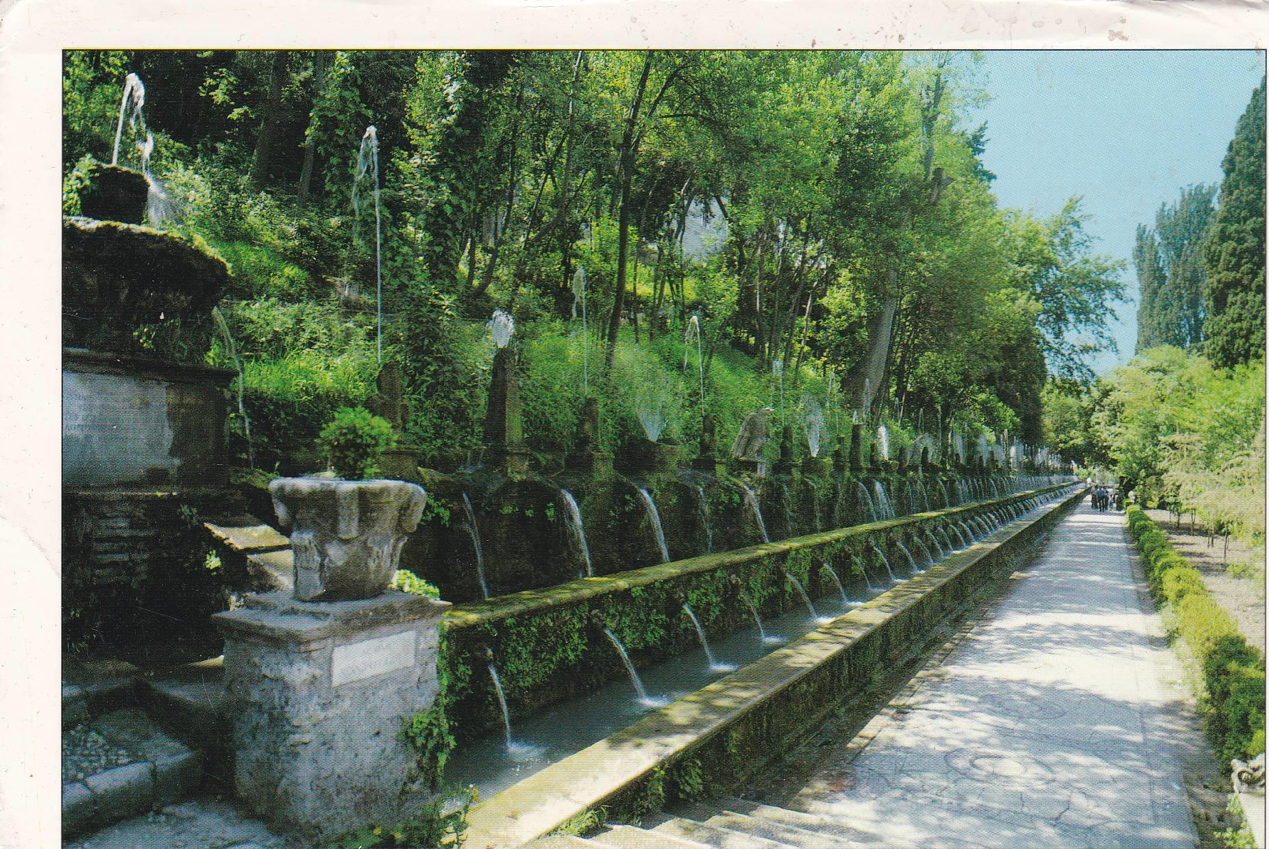 POSTAL B9496: TIVOLI: CENTO FONTANE