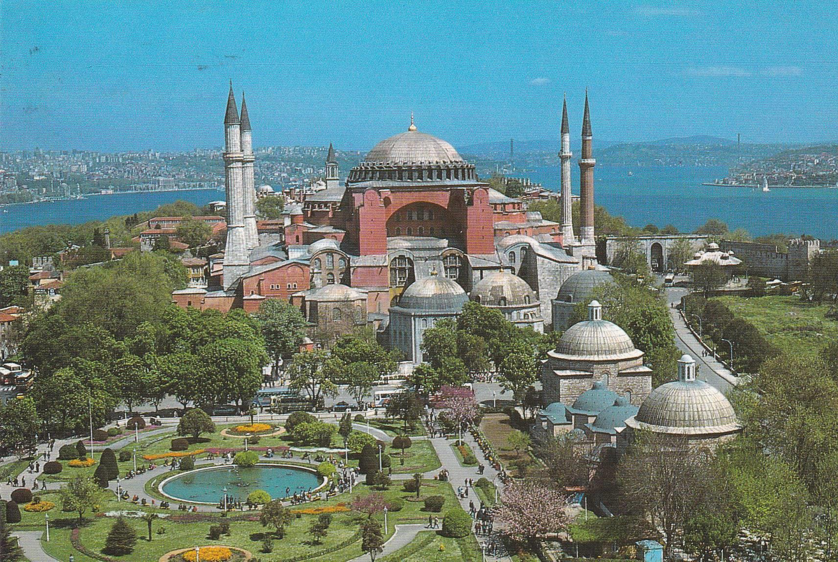 POSTAL B9499: TURQUIA: MERQUITA AZUL