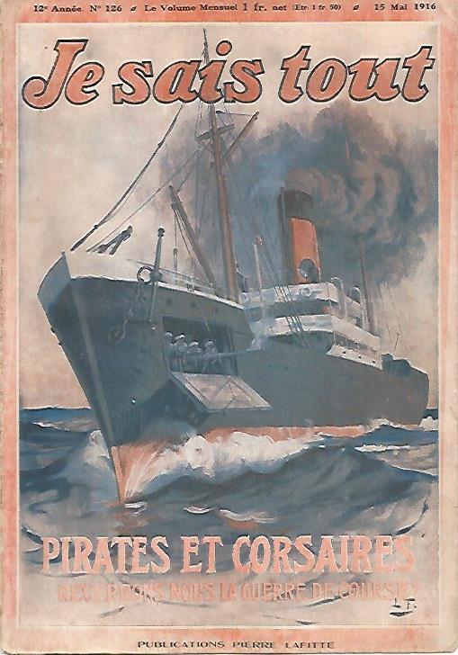 LAMINA 12026: Portada de Je sais tout del 16 de mayo de 1916
