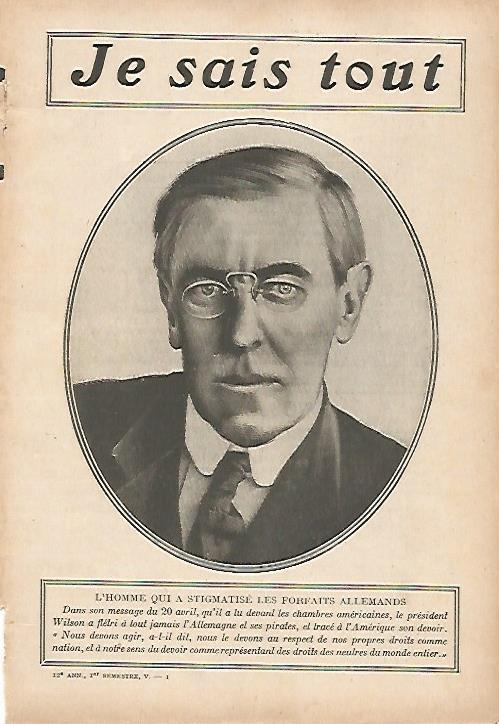 LAMINA 12028: El presidente Wilson