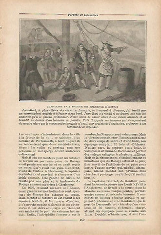 LAMINA 12030: El corsario Jean Bart