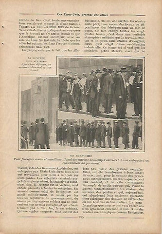 LAMINA 12043: Obreros de la fabrica Remington