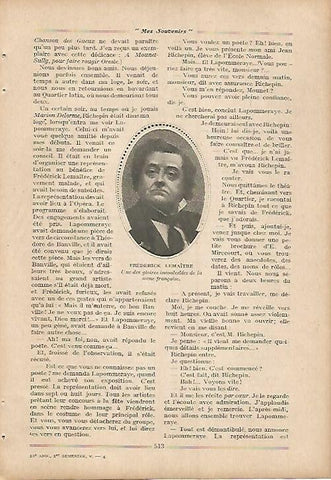 LAMINA 12052: Frederick Lemaitre