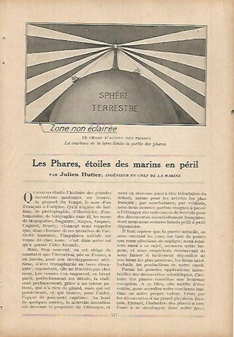 LAMINA 12054: Campo de accion de los faros