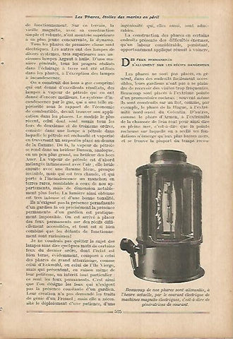 LAMINA 12058: Generador para faros