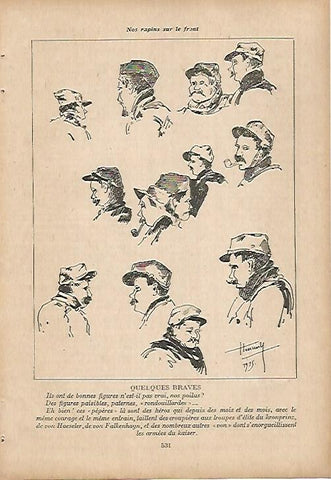 LAMINA 12061: Ilustracion para Le Vrai Poilu