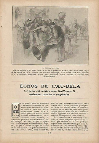 LAMINA 12070: La Cloche de Nay