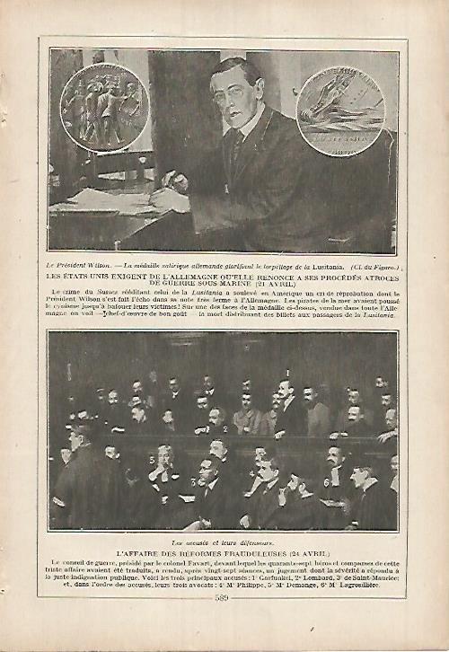 LAMINA 12087: El presidente Wilson 