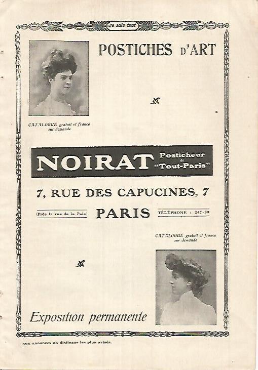 LAMINA 12096: Publicidad de Noirat