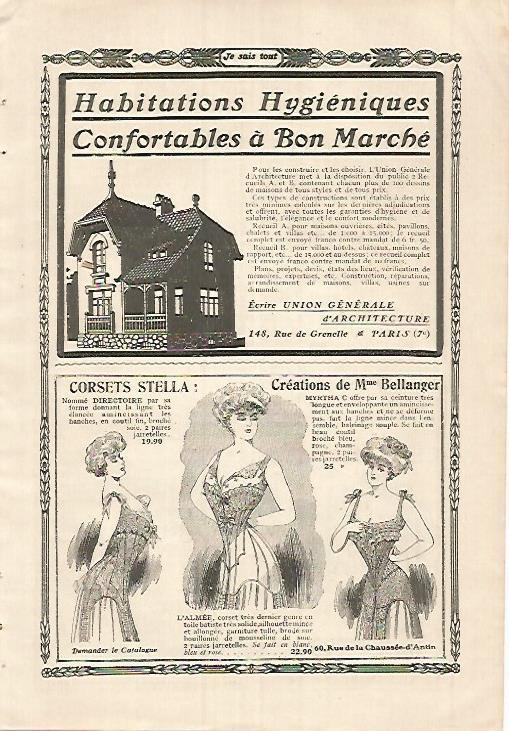 LAMINA 12101: Publicidad de Corsets Stella